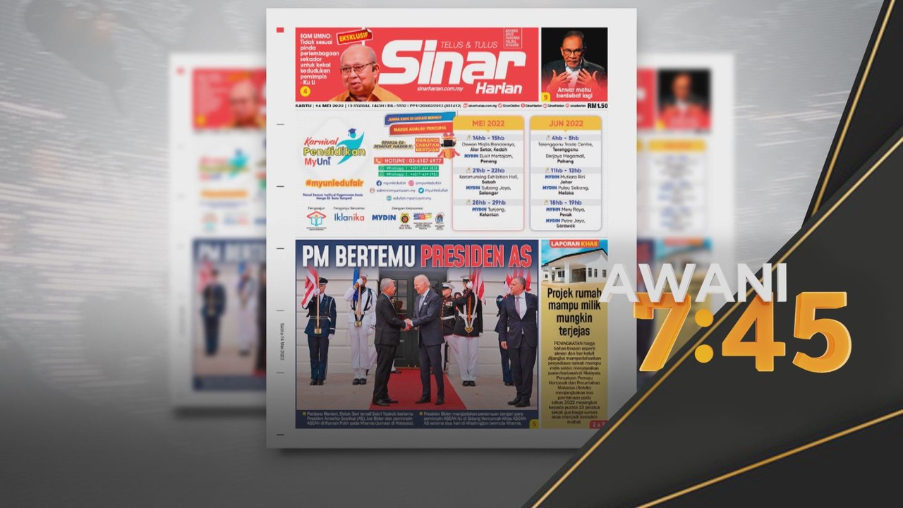 Sinar AWANI | Perdana Menteri bertemu Presiden...