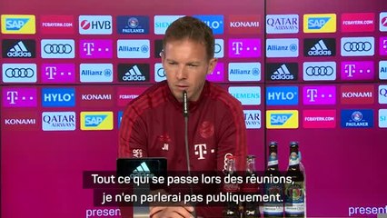 Bayern - Nagelsmann sur l'avenir de Lewandowski : "C'est à lui qu'il faut demander !"