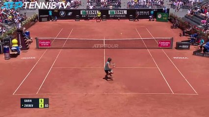 Rome - Zverev en demies