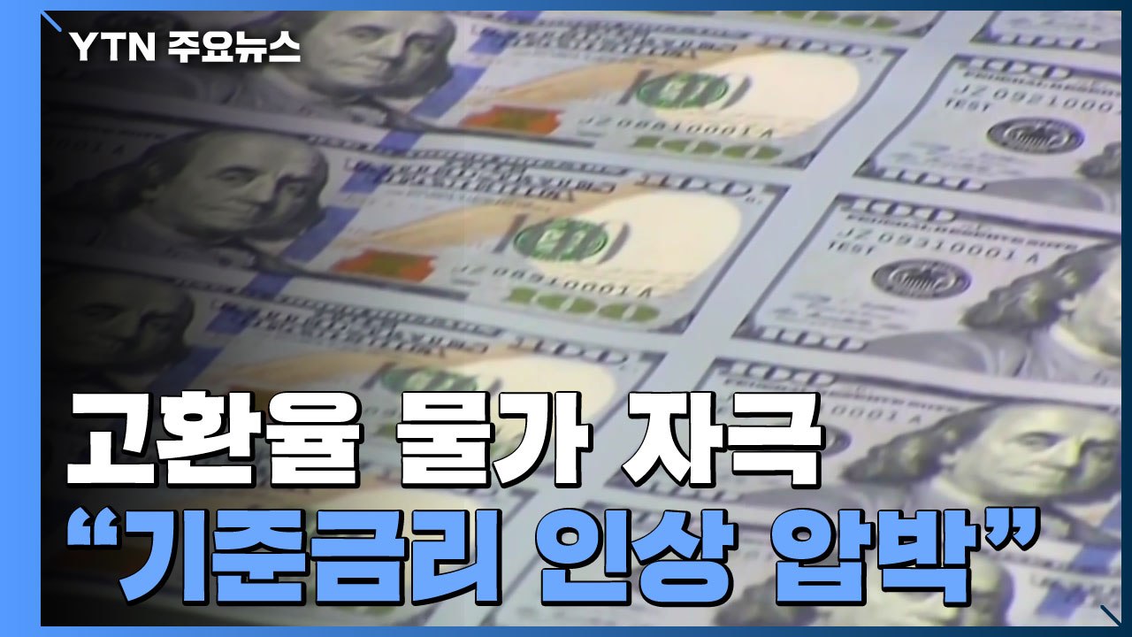 물가 상승 부추기는 고환율..."기준금리 인상 압박" / YTN