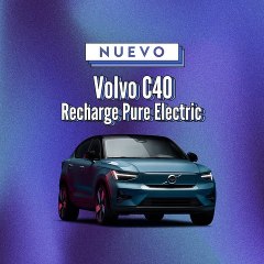 Conoce el nuevo Volvo C40 Recharge, la propuesta más cool y sustentable de Volvo, 100% eléctrico. Va… Ver más