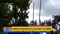 Sismo de 5.2 remeció varias ciudades de Colombia, no hubo heridos