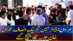Mardan: Chairman PTI Imran Khan reaches the venue