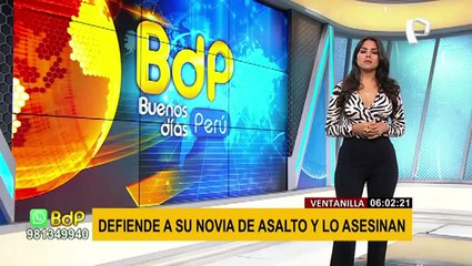 Ventanilla: Joven defiende a su novia de asalto y lo asesinan