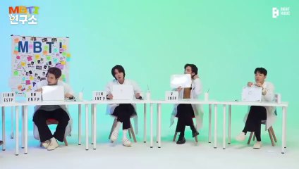 BTS 방탄소년단 MBTI Lab 2 Full Episode
