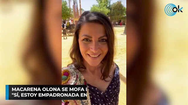 Macarena Olona se mofa de las críticas de la izquierda: Sí, estoy empadronada en Granada... ¿Y?