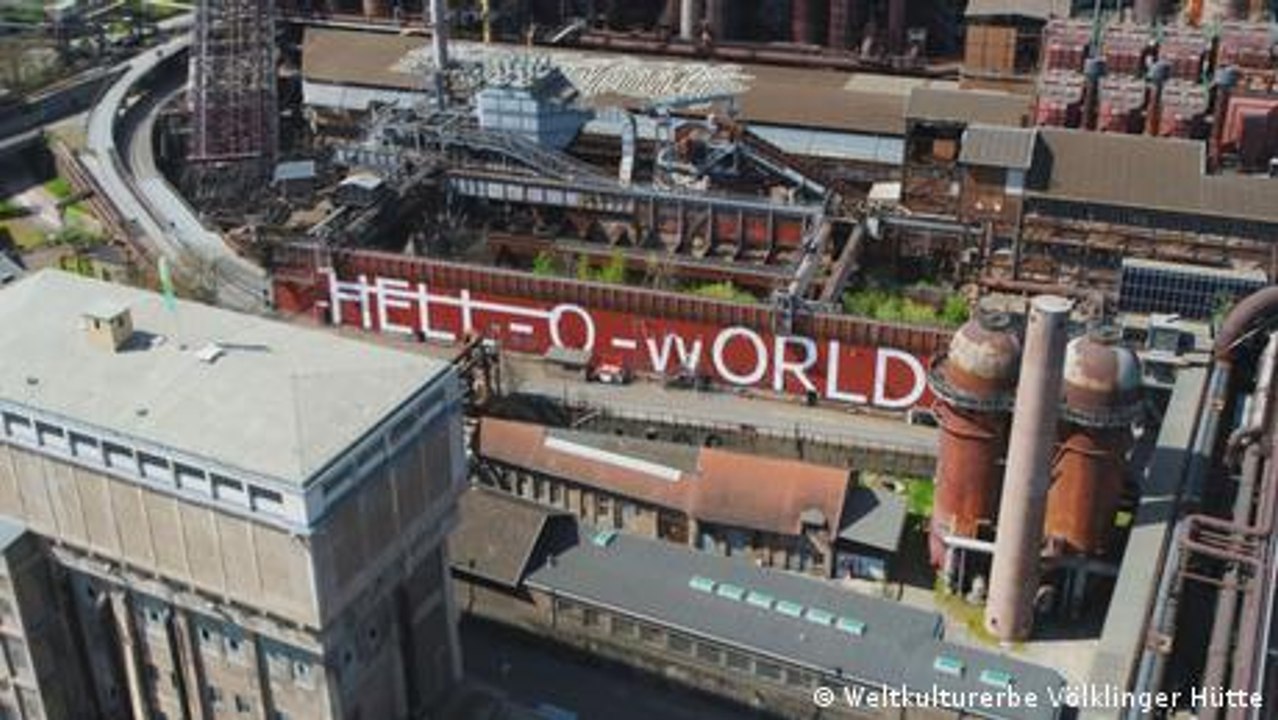 Streetart im Stahlwerk: Urban Art Biennale in Völklingen