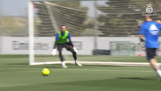 El equipo de Ancelotti prepara el partido contra el Cádiz