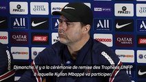 37e j. - Pochettino ne croit pas à une annonce de Mbappé lors des Trophées UNFP