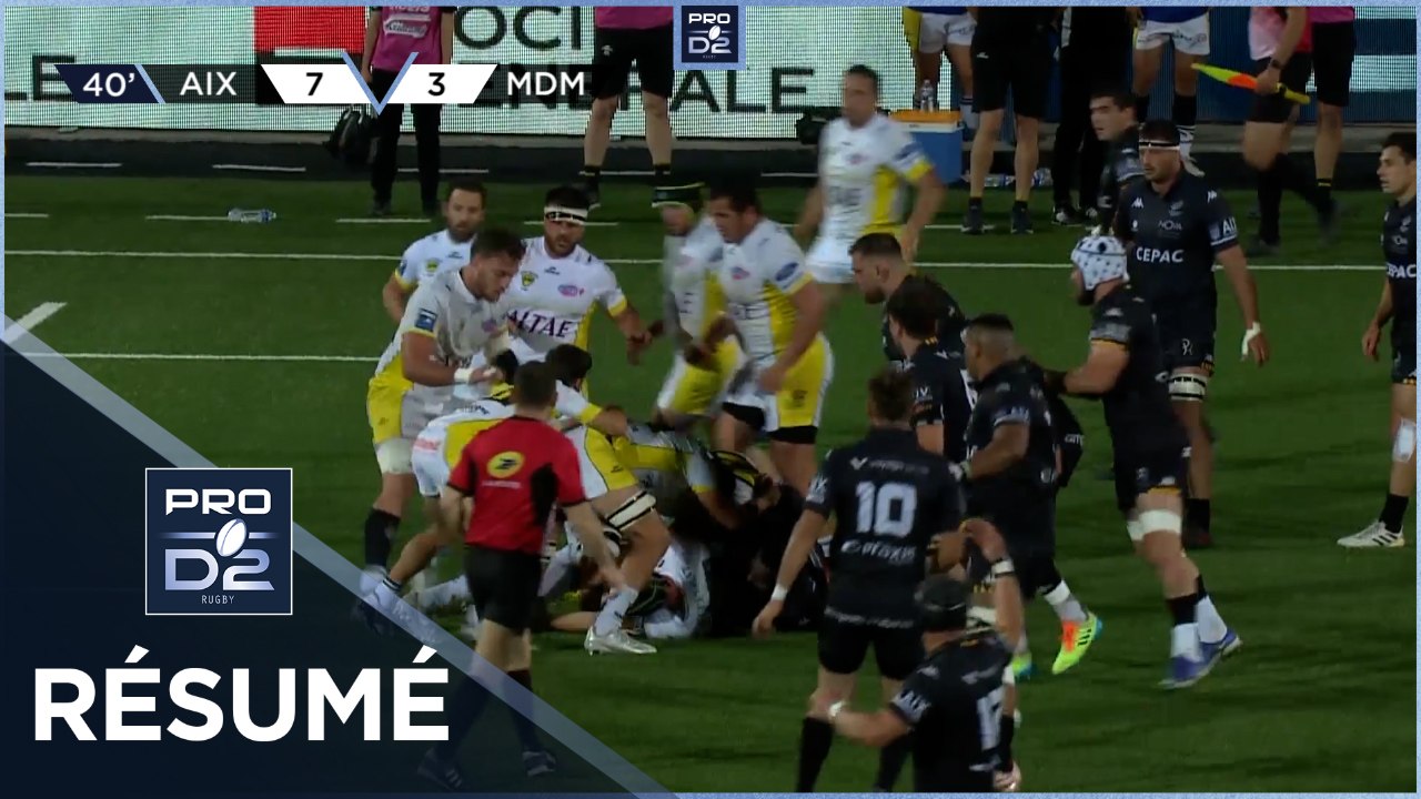 PRO D2 - Résumé Provence Rugby-Stade Montois: 26-13- J30 - Saison 2021/2022