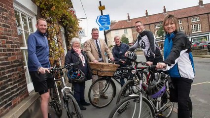 Opening of the Malton - Pickering cycle route