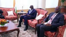 Abdou MBOW, premier vice-président de l’Assemblée Nationale du Sénégal en Côte d’Ivoire pour rendre hommage à feu Amadou Soumahoro