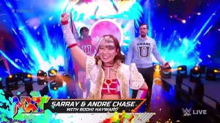 Andre Chase & Sarray vs. Grayson Waller & Tiffany Stratton- WWE NXT, May 10, 2022