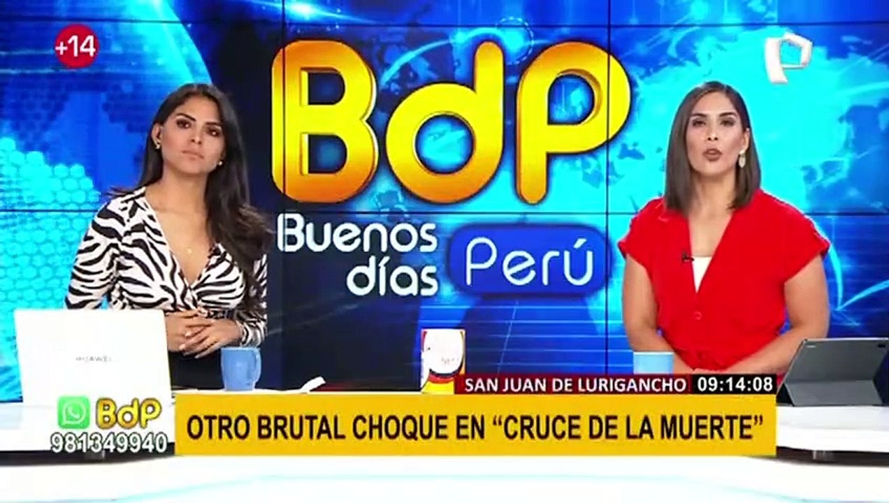 SJL: Se registra otro choque brutal en el llama...