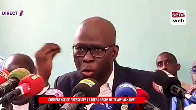 Cheikh Bamba Dièye sur Yewwi Askanwi_ _nékone si wétu Macky Sall moo geunone yomb