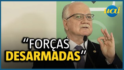Fachin diz que 'forças desarmadas' cuidam das eleições
