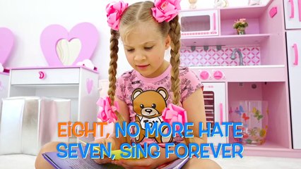 Mom teaches Diana how to become a Superstar