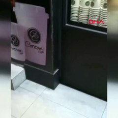 Skandal görüntüler! Fare poğaçaların arasında cirit attı