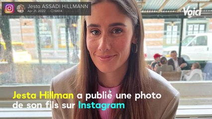 Voici : Jesta Hillmann : son fils pose avec une barrette dans les cheveux, elle anticipe les critiques