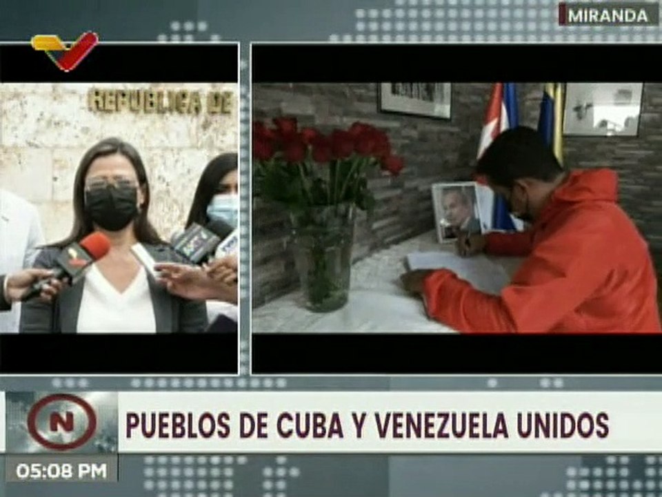 Dirigentes del PSUV rinden homenaje al maestro de la diplomacia latinoamericana Ricardo Alarcón