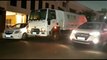 Carro e caminhão da coleta seletiva se envolvem em acidente no Centro de Cascavel