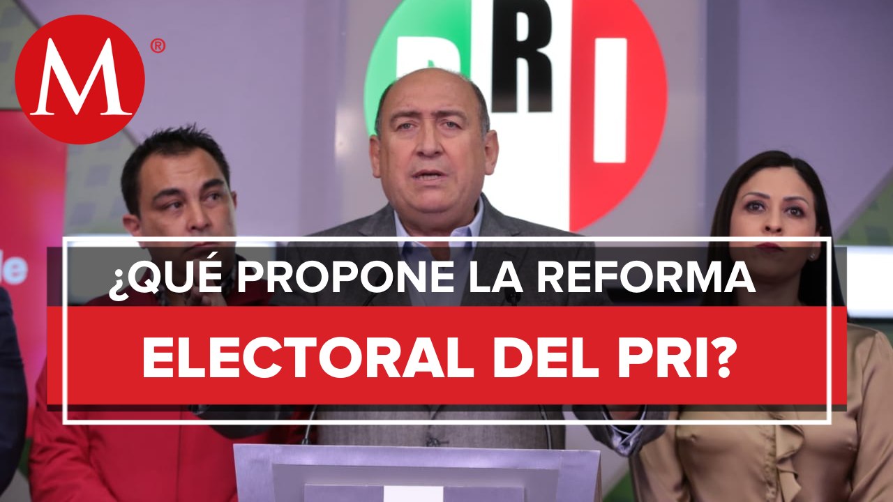 PRI presenta iniciativa de reforma electoral