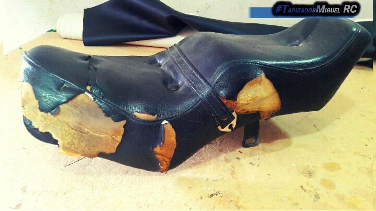 UPHOLSTERY OF SOME MOTORCYCLE SEATS