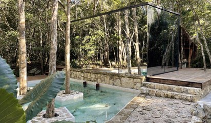 This Mirrored House in Tulum Blends With Its Gorgeous Surroundings — and You Can Rent It for Less Than $200
