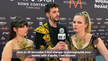 Eurovision 2022 : Alvan & Ahez en direct de Turin à quelques heures du show