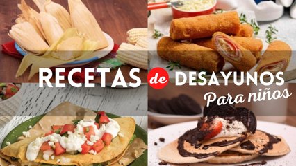 下载视频: 4 fáciles y deliciosas recetas dulces para niños