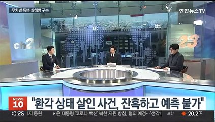 [뉴스초점] 마약 상태서 '무차별 폭행·살인' 40대 구속
