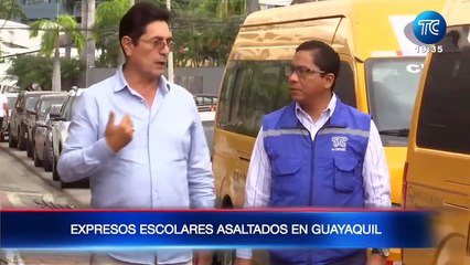 Expresos escolares sufren asaltos con frecuencia en Guayaquil