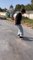 Guy Performs Cool Tricks With Skateboard