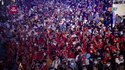 ông Nguyễn Văn Hùng phát biểu chào mừng tại Sea Games 31