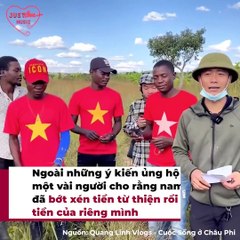 Quang Linh Vlogs chi 2 tỉ xây trang trại giúp bà con Angola | Điện Ảnh Net