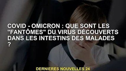Covid - Omicron : Quels sont les "fantômes" du virus retrouvés dans les tripes des patients ?