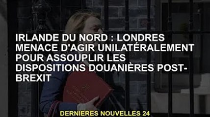 Irlande du Nord : Londres menace d'agir unilatéralement pour assouplir les règles douanières post-Br