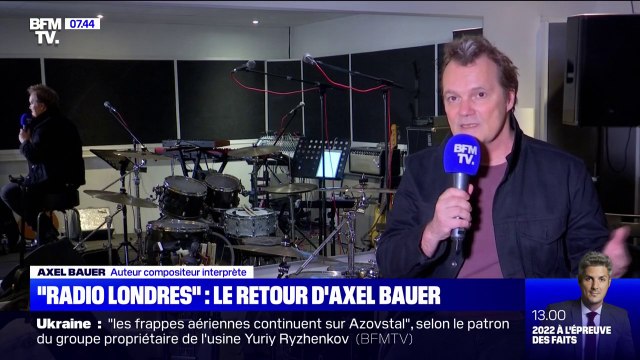 Axel Bauer rend hommage à son père résistant et revient sur son combat contre le cancer dans l'album Radio Londres