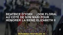 Béatrice d'York : Hommages à la reine Elizabeth II en look fleuri avec son mari