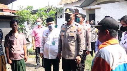 Kapolresta Sidoarjo ke Peternakan Sapi, Cegah PMK Tidak Meluas
