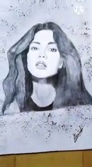 Kate Linn Drawing - How to Draw Kate Linn - Pencil Drawing #shorts