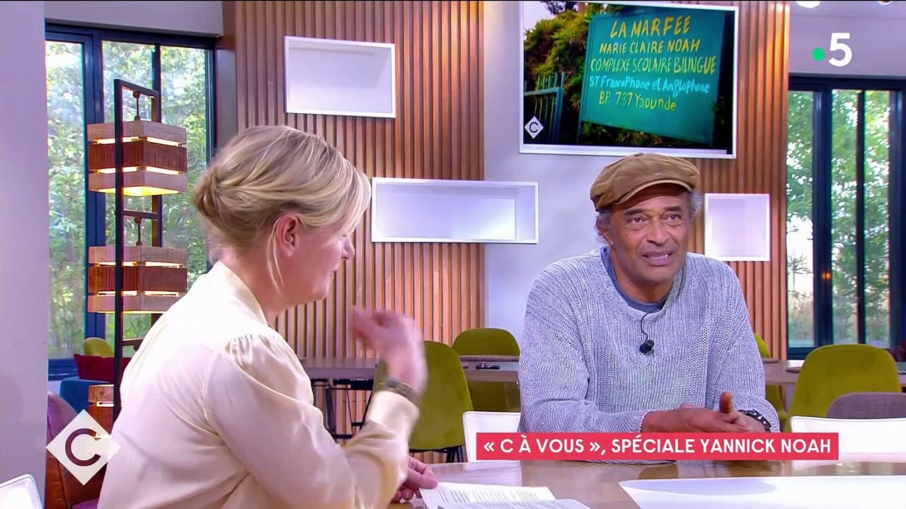 Yannick Noah évoque tendrement ses enfants et ses petits-enfants dans "C à Vous"