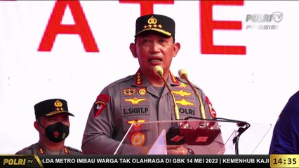 PRESISI UPDATE : KAPOLRI HADIRI PERINGATAN HARI BURUH DI GBK SENAYAN