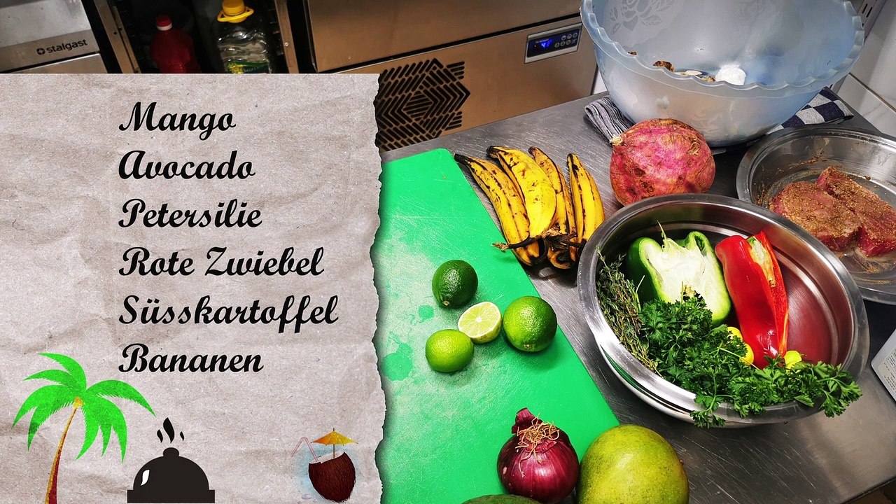 St.Martin kulinarisch: Thunfisch und Mango bei Kenila