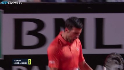 Rome - Djokovic rejoint le dernier carré