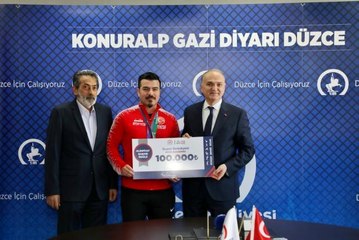 Olimpiyat şampiyonu Kıroğlu'na büyük ödül