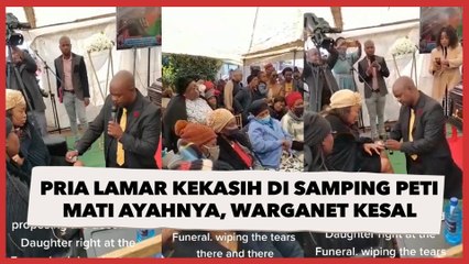 Pria Lamar Kekasih di Samping Peti Mati Ayahnya Bikin Warganet Kesal: Jangan Manfaatkan Emosi Orang!