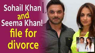 Sohail Khan Seema Khan file for divorce after 24 years of marriage