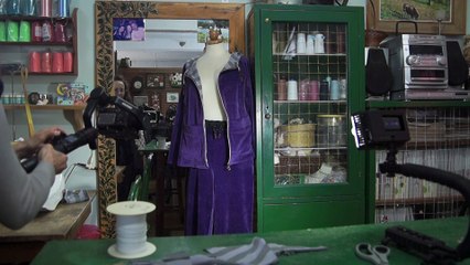 behind the scenes #menumespiti# πως γυρίστηκε το "ράβουμε μια φόρμα για το σπίτι"