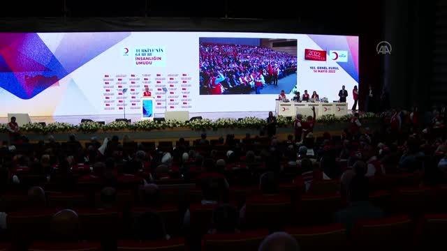 Türk Kızılay Başkanı Kınık: Türkiye'nin gururu, insanlığın umudu Kızılay yolculuğuna devam edecek